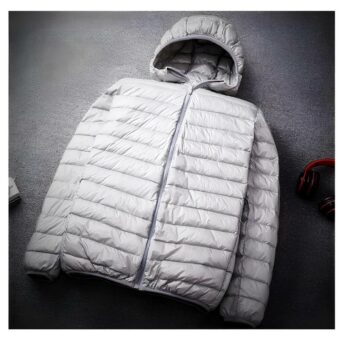 Dünne, leichte Daunenjacke für Herren