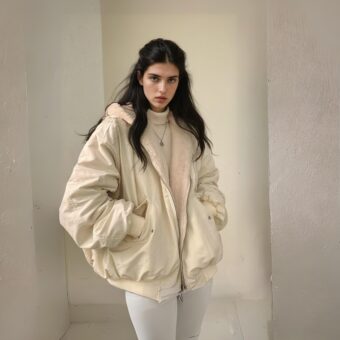 Wendejacke für Damen mit Fleece-Futter
