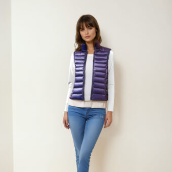 Leichte Daunenweste für Damen