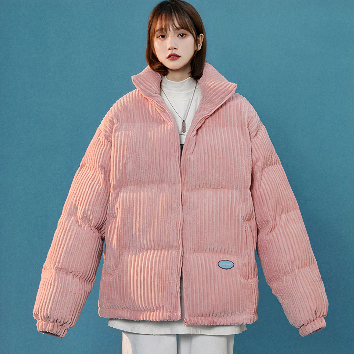 Shacket Cord Mantel Oversize Cordjacke MIT Waschmittel NEXT